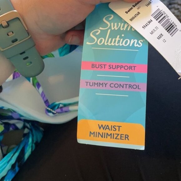 12 Swim Solutions Swim Suit DD31 5414 - Picture 5 of 7